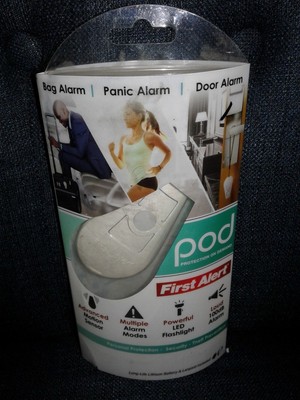 FIRST ALERT POD-protection on demand-Personal alarm,motion sensor & flash/light