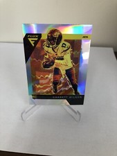 2022 Chronicles Flux Football Garrett Wilson Silver RC #FX-9 Jets Rookie