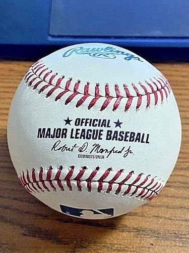 MELKY CABRERA SIGNED AUTOGRAPHED OML BASEBALL! White Sox, Yankees, Blue Jays! - Picture 2 of 2