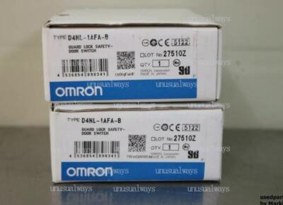 1piece NEW D4NL-1AFA-B Omron Guard Lock Safety Door Switch D4NL1AFAB