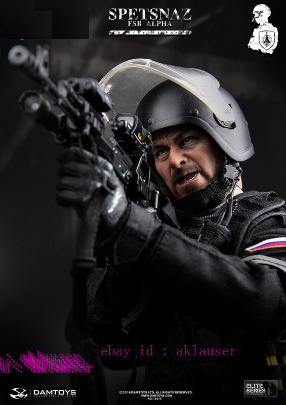Damtoys Dam78015 1/6 Elite Series Spetsnaz Fsb Alpha Group Action