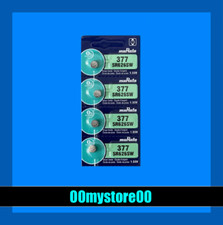 Brand New EXP 10/2032 4 MURATA / SONY 377 Watch Battery - Ships from CA