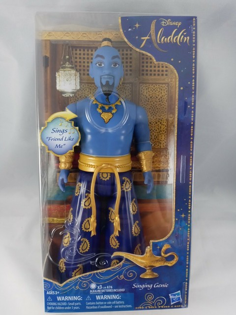 disney aladdin singing genie doll