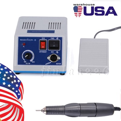 Dental Lab Marathon III Micromotor Polishing N3 w/ 35K RPM Handpiece Jewelry