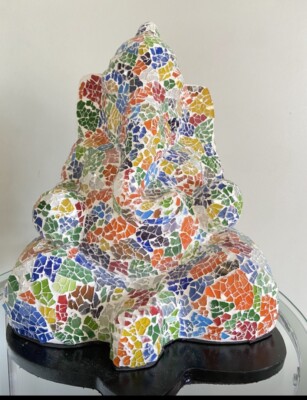 Ganesh Handmade Mosaic Lamp