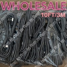 Lot USB C Type C Fast Charger Cable Adapter Cord 10FT For Android Samsung S8 S9