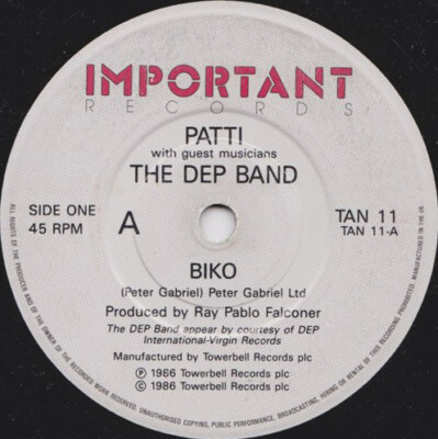 Patti Boulaye With Guest Musicians The DEP Band - Biko (7'', Single)