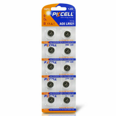 10X AG6 LR69 LR921 SR920W SR921 Alkaline 371 370 Watch Battery Button Cell