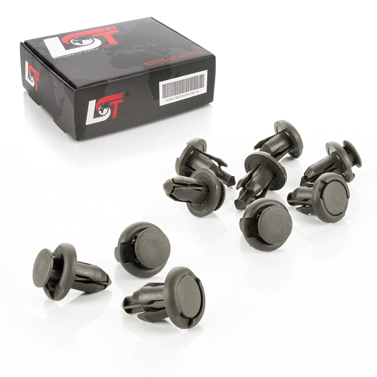 10x Bumpers Bumper Clips for SUBARU MITSUBISHI