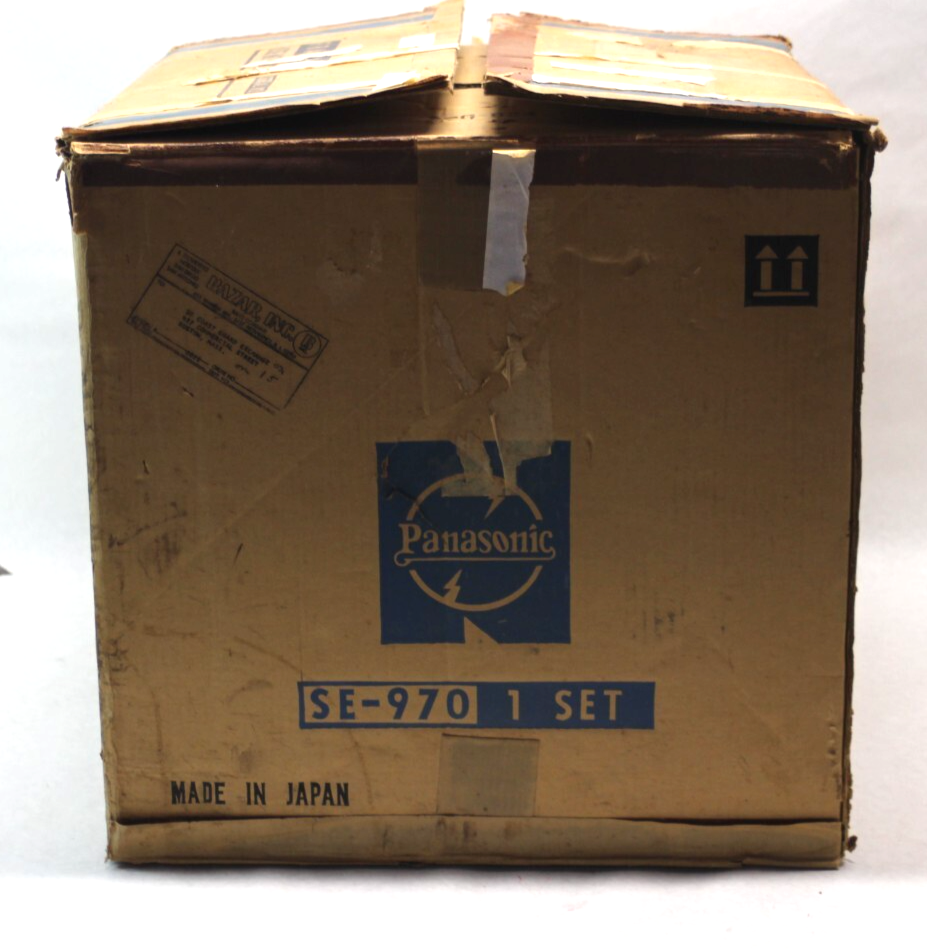 1970's Panasonic SE-970 AM-FM Multiplex Stereo The Spartan