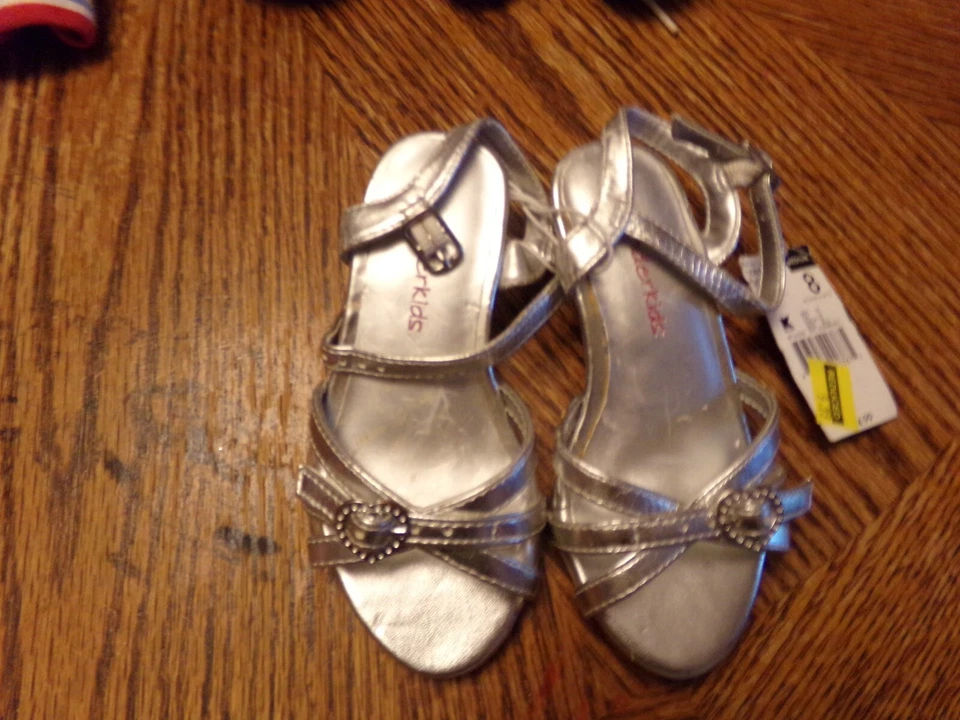 *TODDLER GIRL WONDERKIDS SANDALS SIZE 8 NWT 910 - Image 4 of 4