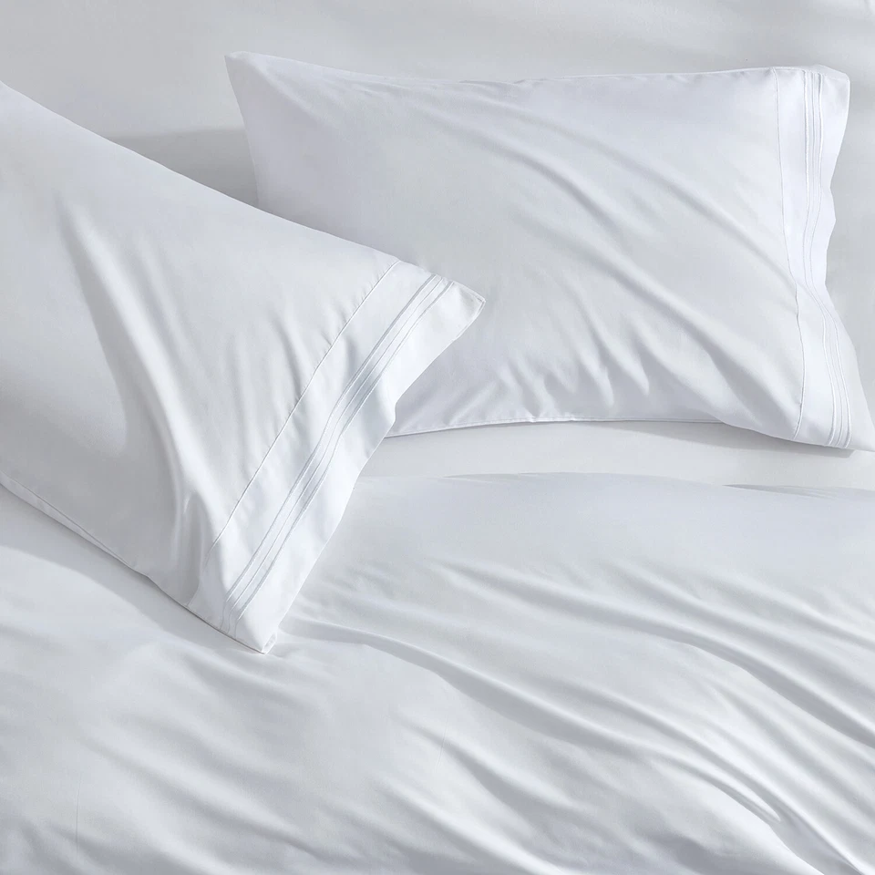 Juego de 2 fundas de almohada 1800 de Nymbus, funda de almohada estándar o king Foto 2 de 4