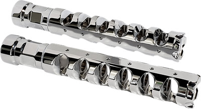 Accutronix Chrome Rigid Muzzle Break Footpeg PF121-AKC