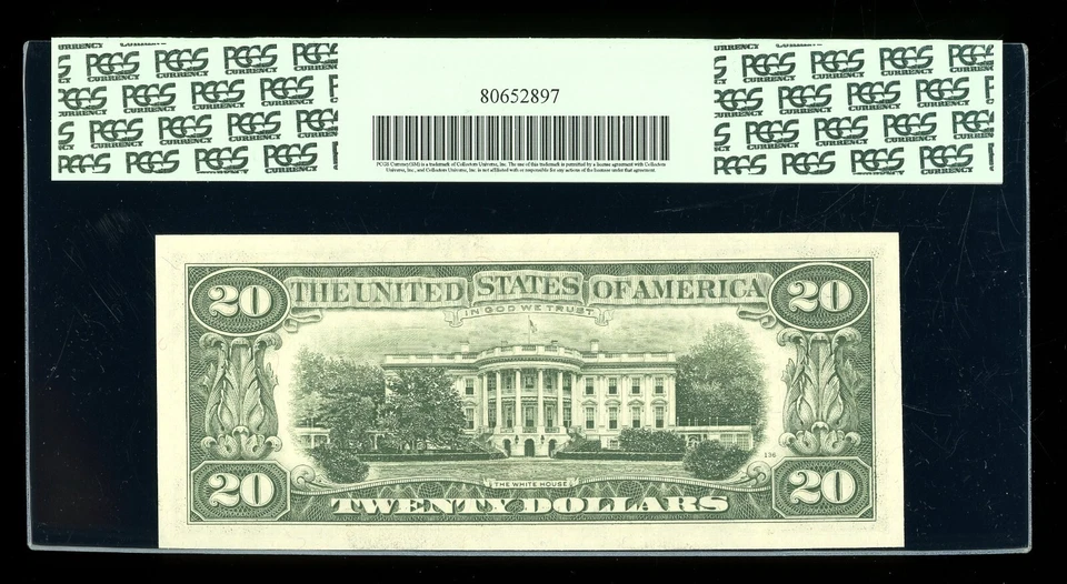 DBR 1981-A $20 FRN Dallas Gem Fr. 2074-K PCGS 66 PPQ Serial K74390139A - Image 2 of 2