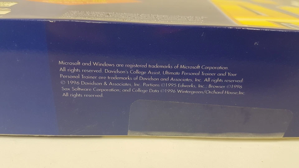 Davidson Personal Trainer SAT & ACT NEW SEALED PC BIG BOX CD-ROM Win95 Win311 - Image 4 of 4