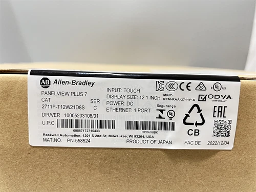 2711P-T12W21D8S Allen Bradley 2711P T12W21D8S PanelView Plus 7 Terminal Surplus