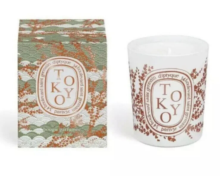 DIPTYQUE Tokyo City Candle Limited Edition Cypress & Incense Scented 190g SEALED
