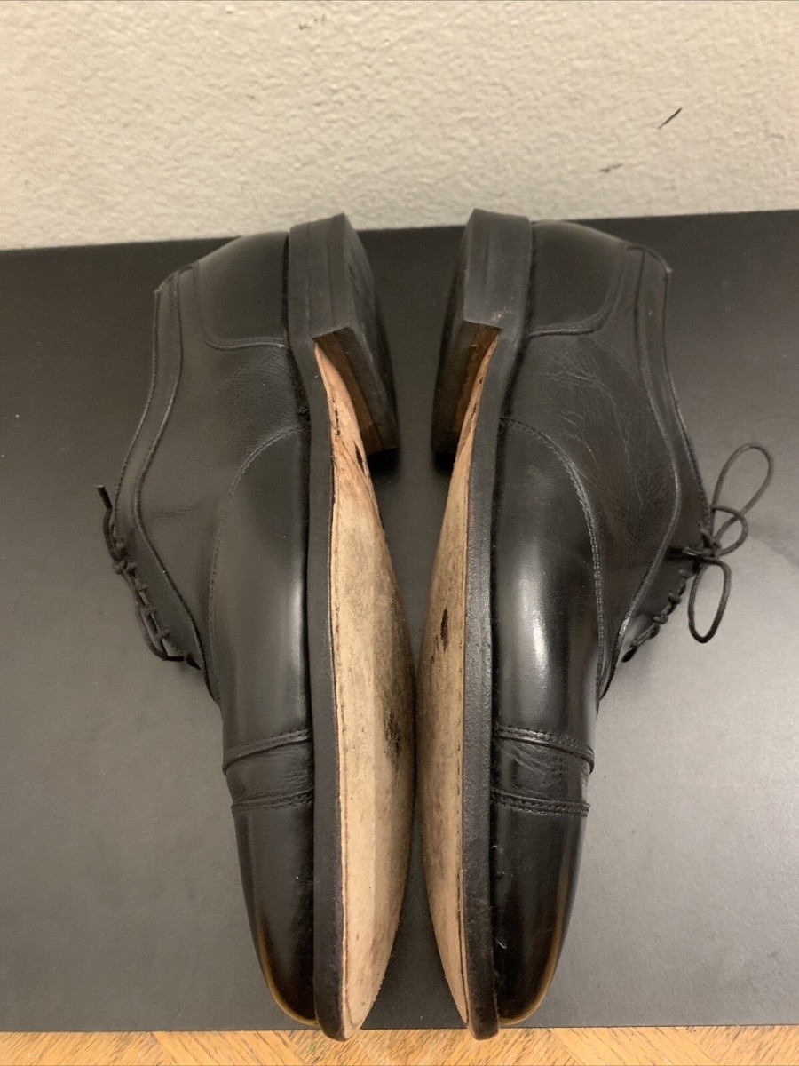 Allen Edmonds Winhall 6418 Black Leather Cap Toe Oxford  display picture 1