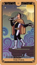 Marvel Heroclix X of Swords The Fool Tarot card