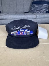 Vintage Rusty Wallace Snapback Hat Miller Lite Racing 2 Black NASCAR NWT