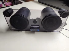 iHome iP1 Studio Series Acoustics Speaker System  Power Adapter No Remote Tested