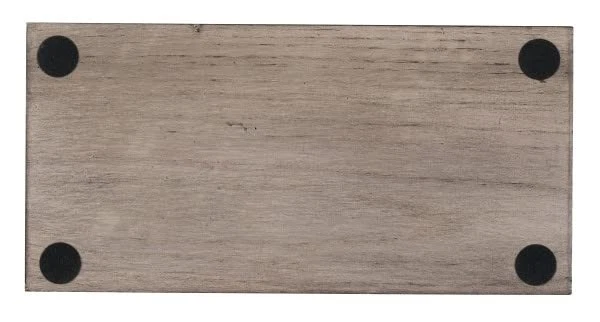 Reloj Howard Miller Priscilla Mantel, Madera Acabado Gris Marrón  Foto 3 de 4