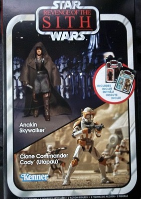 Star Wars The Vintage Collection Anakin Skywalker & Clone Commander Cody IN HAND