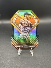 Stan Musial Topps 2022 Cardinals Diamond Greats Die Cut Black Parallel /299 