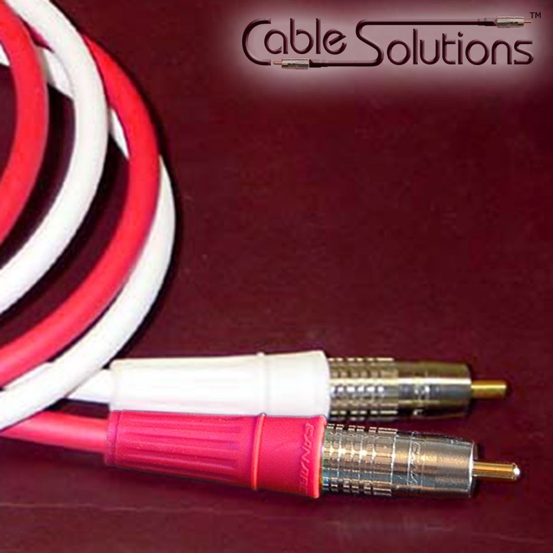 Canare Precision Stereo Audio Interconnect Cables 1m