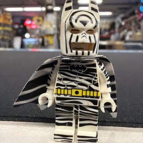 Rare DC Comics Zebra Batman Custom Lego Minifigure Limited 2019 SDCC 