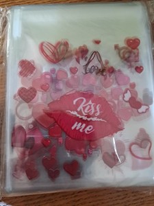 300 Valentines Day Candy Bags Plastic