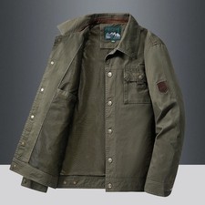 Cargo Jackets New Autumn Men Casual Windbreaker Fashion Bomber Jacket Coat Male