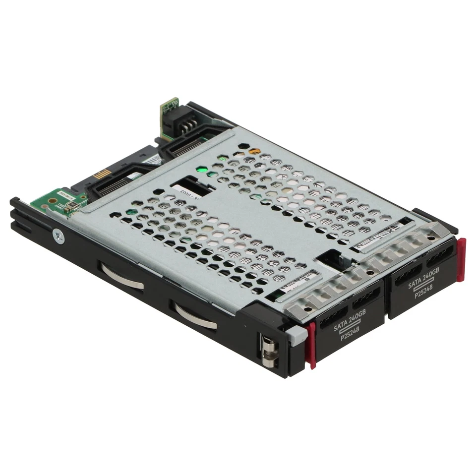 HPE Dual 240GB SATA 6G Read Intensive M.2 to SFF SCM 5300B SSD Kit - P19894-B21
