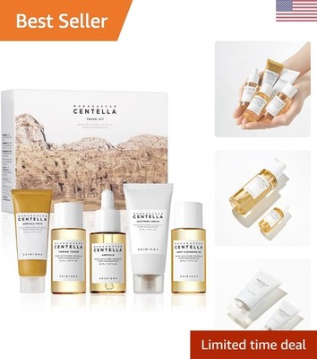 Mini Madagascar Centella Skincare Bundle - Travel-Friendly Gift Set for Moms