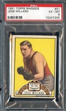 1951 Topps Ringside Boxing Cards 36
