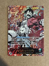 Monkey D Luffy OP13-001 3rd Anniversary English Leader One Piece TCG Promo