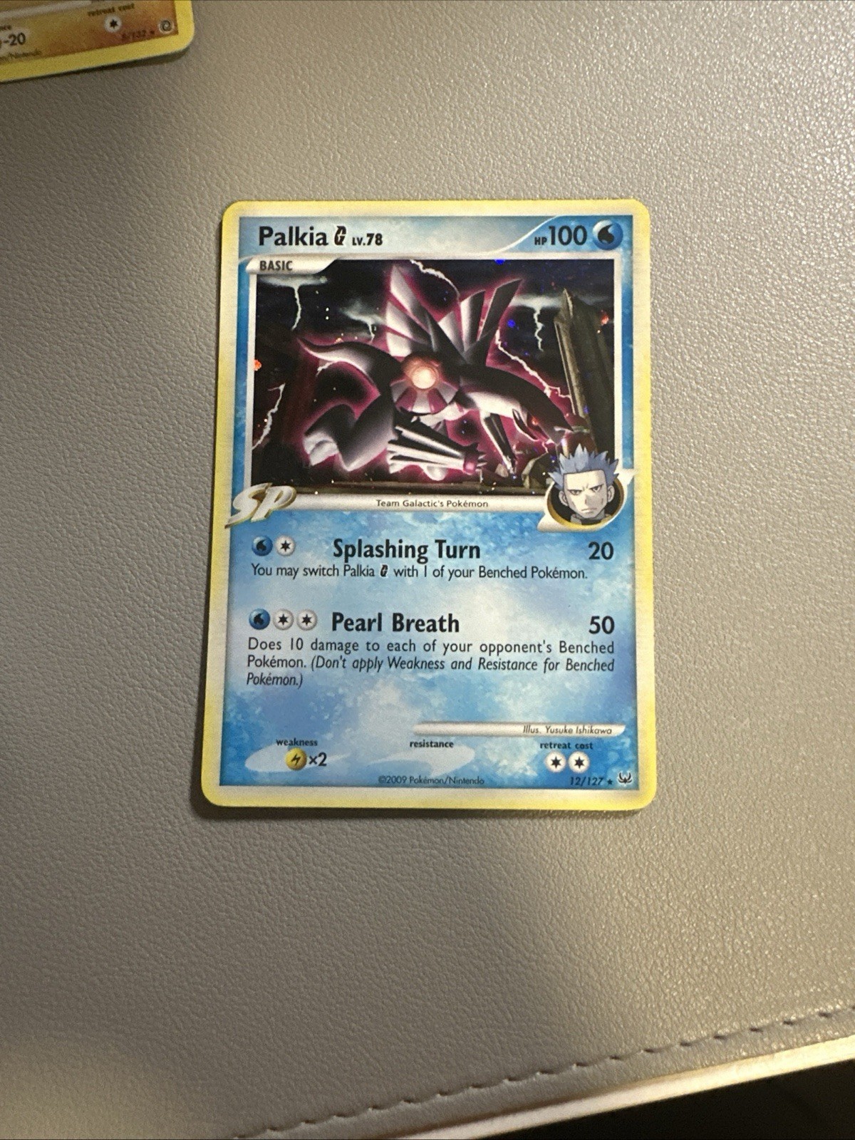 Pokémon TCG Palkia [G] Platinum 12 Holo Holo Rare