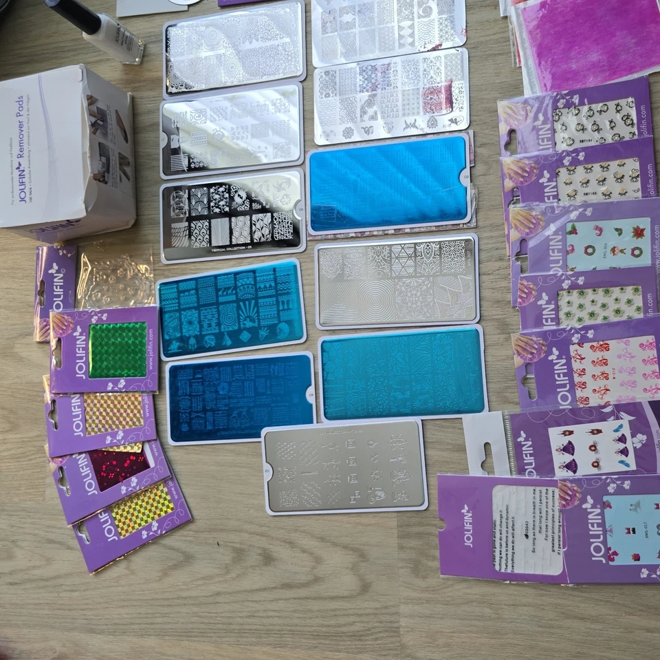 Jolifin Stamping Set -gebraucht- Aus Auflösung Hobby - Bild 4 von 4