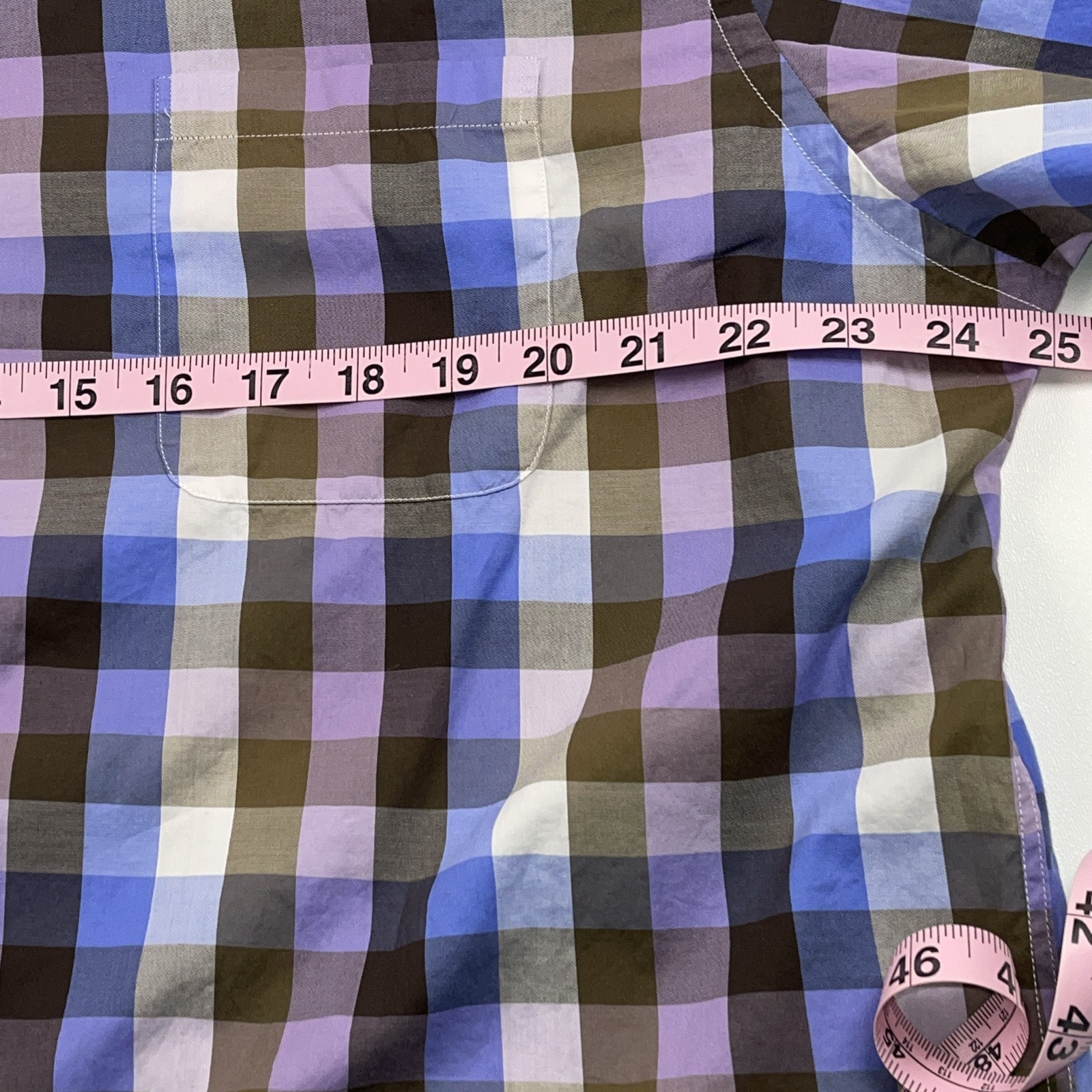 Robert Talbott Classic Sz L Button Front Multicol… - image 14