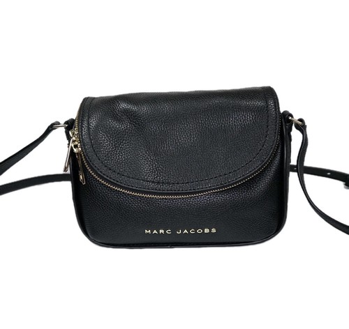 Marc Jacobs The Groove Leather Mini Messenger Bag Brown Pebbled Leather G2U