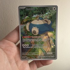 Pokémon Snorlax Promo Holo Card Sv: Scarlet & Violet 051 English 150 HP