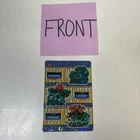 Pokémon Pocket Monsters Vending Prism Holo Bulbasaur Ivysaur Venusaur Carddass