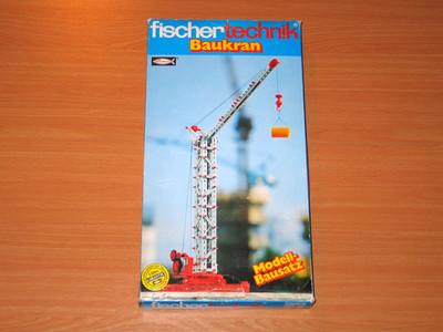 FISCHERTECHNIK BAUKRAN KOMPLETT OVP  