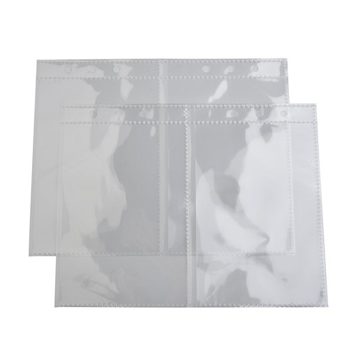 A5 Binder Sleeves 10 Pack Photocard Refill Inner Cards Clear PP Material - Bild 8 von 54