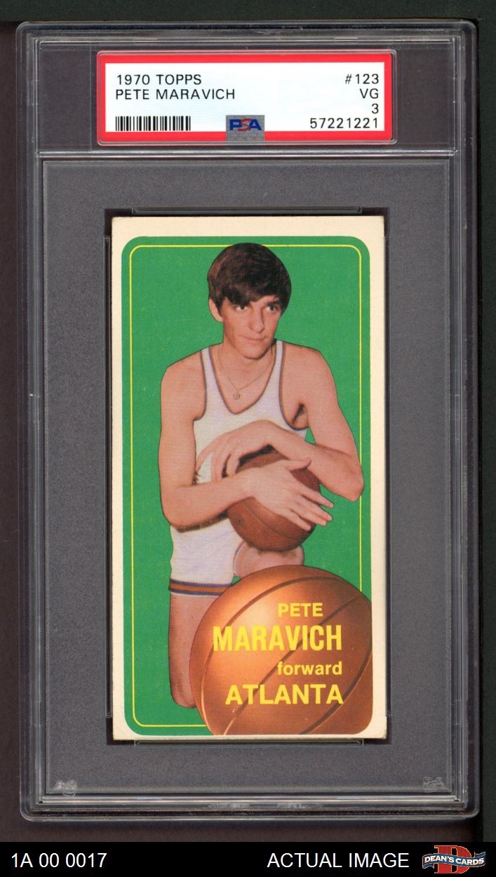 1970 Topps TOPPS #123 Pete Maravich front