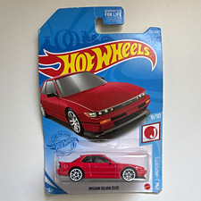 Hot Wheels HW J-Imports Nissan Silvia (S13) Red 1:64 Diecast Unopened