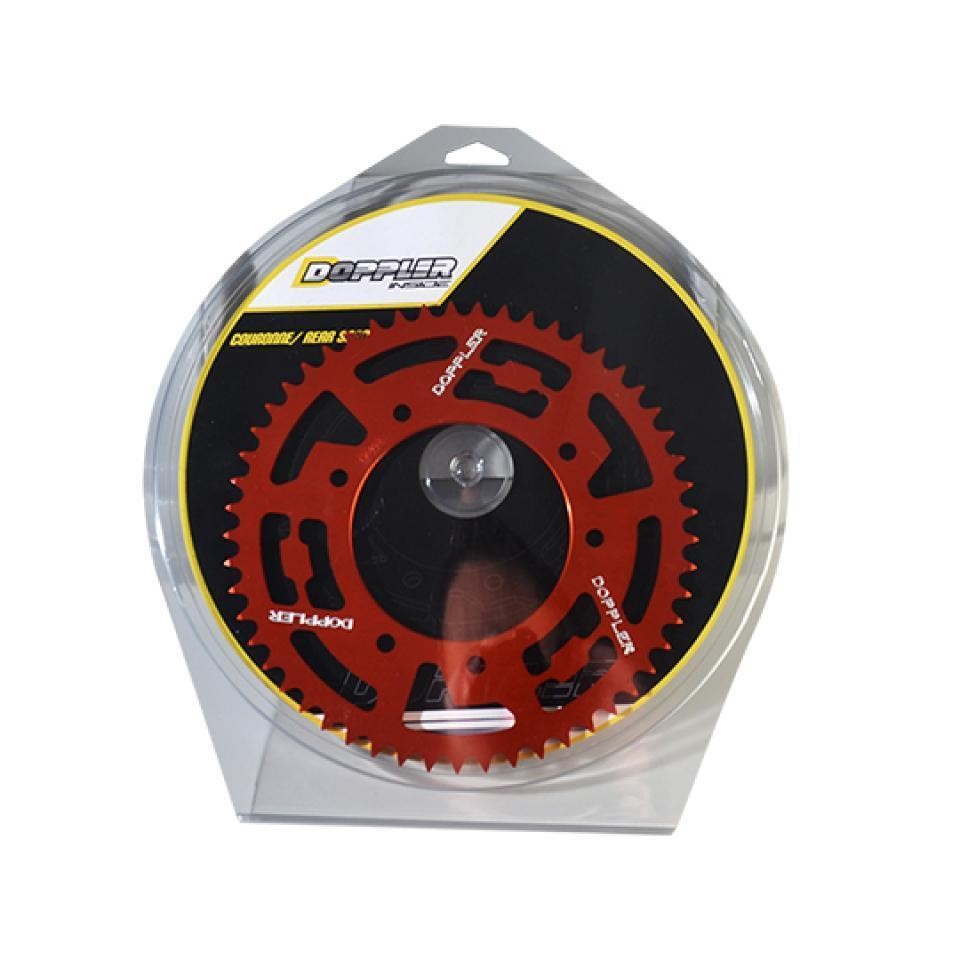 Couronne de transmission Doppler pour Moto Derbi 50 Senda DRD 53 dts pas 420 - 2