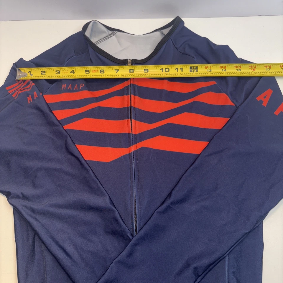 MAAP темно-синий длинным рукавом с подкладкой костюм для велоспорта взрослых мужчин M - Изображение 3 из 4