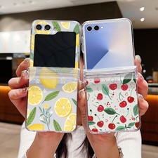 For Samsung Galaxy Z Flip7 FE Flip6 Flip5 Flip4 3 Clear Shockproof Case Cover