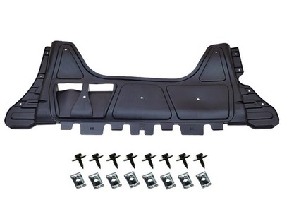 VW GOLF 7 VII SPORTSVAN 2013-2020 UNTERFAHRSCHUTZ MOTORSCHUTZ + Clipse